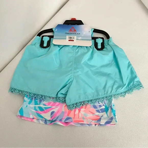 Gerry 3-Piece Tankini & Shorts Swimsuit Set Size M (10/12) UPF Protection - Picture 3 of 10